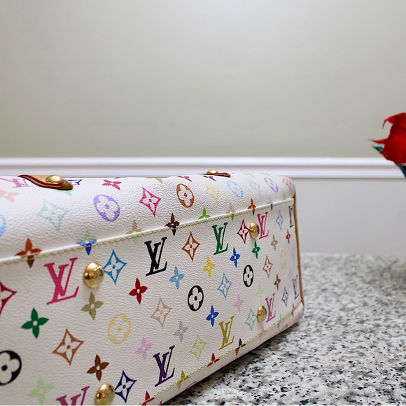 🎉LIMITED EDITION🎉 GM TOTE LV x Takashi Murakami Multicolor Tote - Picture 11 of 14